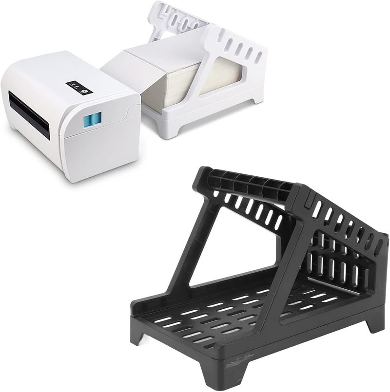 woobles Printer Support Easy to Install Barcode Printer Support Perfect Comfort (Black) - Image 2